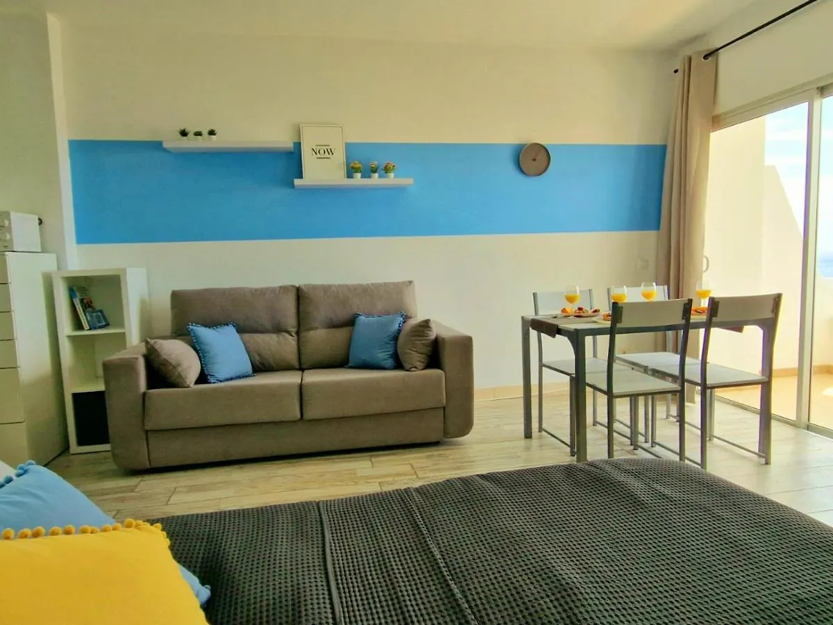 אדחה Lovely Blue Studio With Ocean View And Pool, Paraiso 918 בית נופש